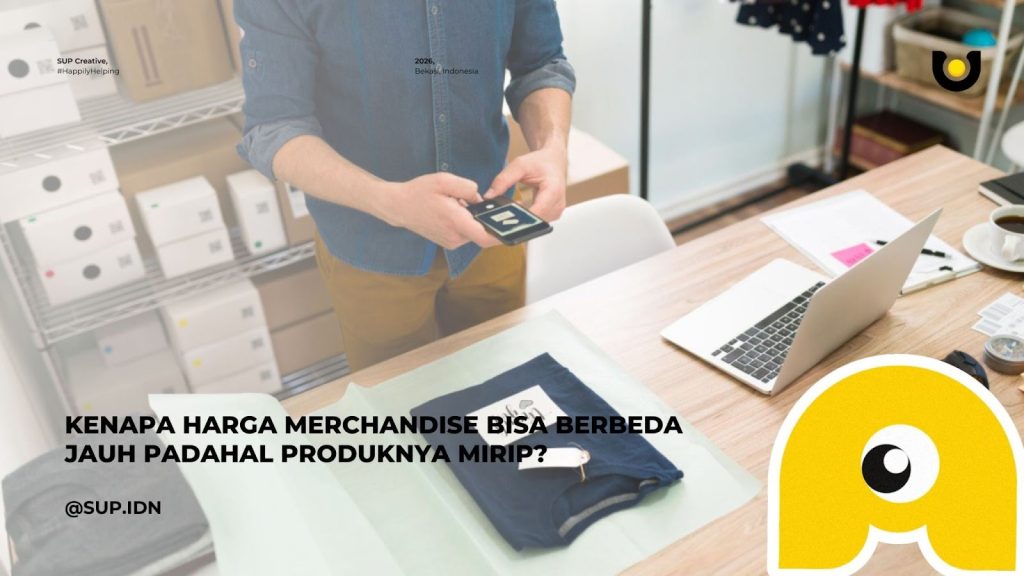 Kenapa Harga Merchandise Bisa Berbeda Jauh Padahal Produknya Mirip?