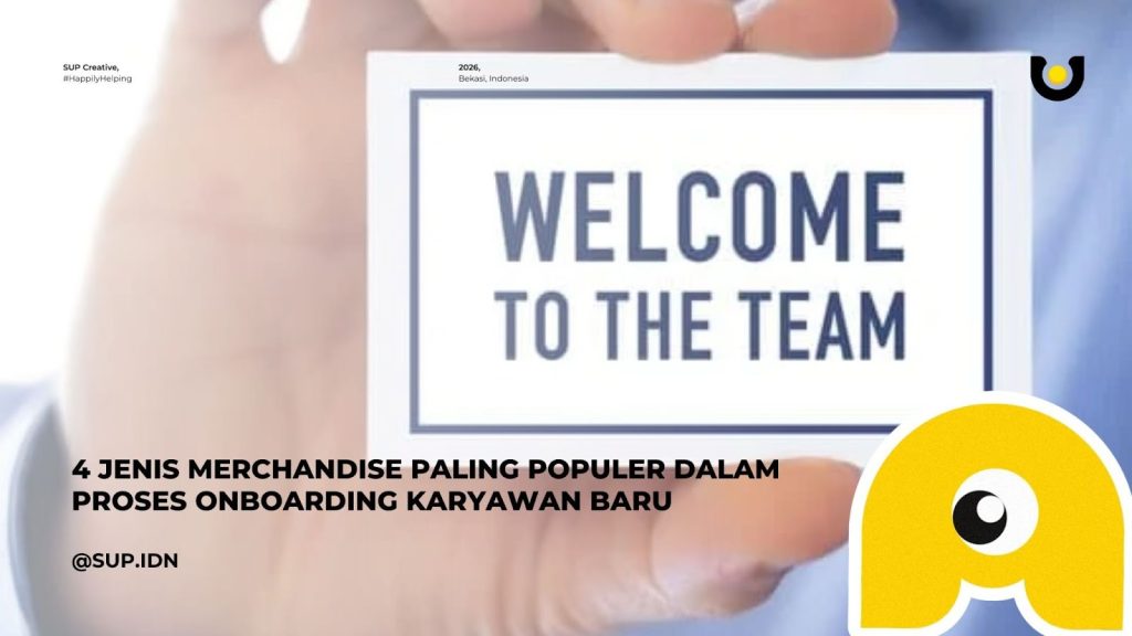 4 Jenis Merchandise Paling Populer dalam Proses Onboarding Karyawan Baru