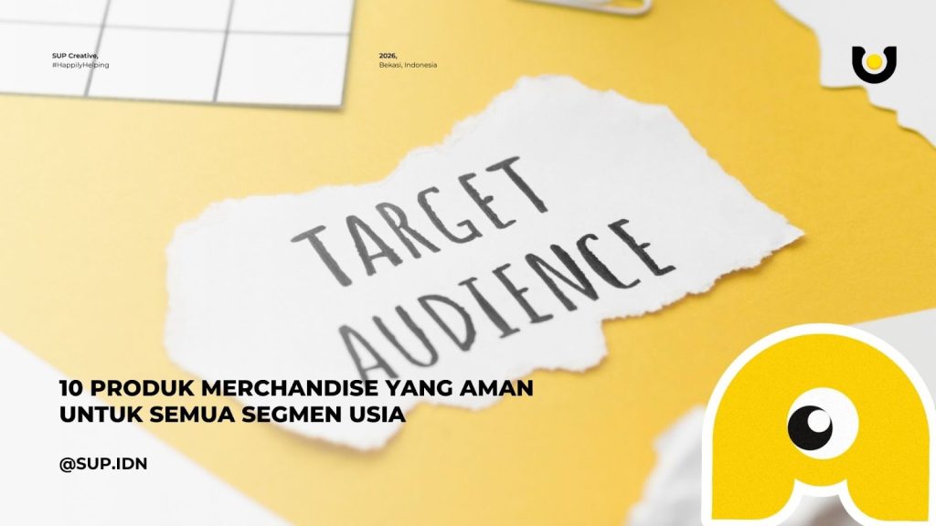 10 Produk Merchandise yang Aman untuk Semua Segmen Usia