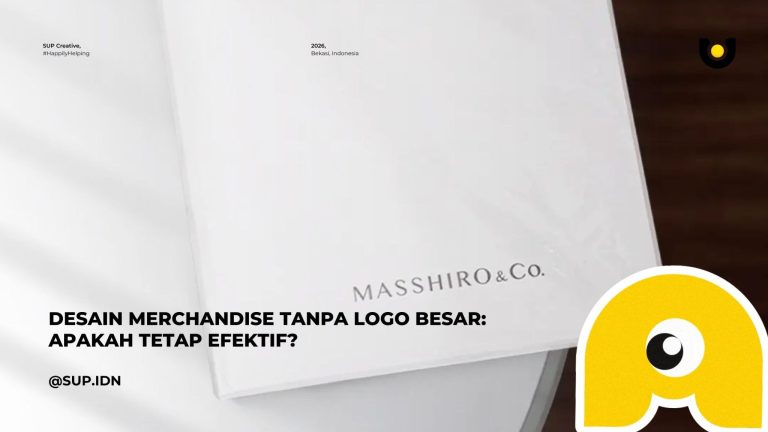Desain Merchandise Tanpa Logo Besar: Apakah Tetap Efektif?