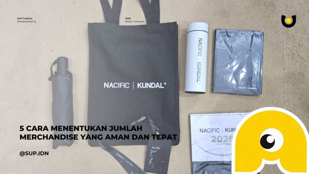 5 Cara Menentukan Jumlah Merchandise yang Aman dan Tepat oleh Event Organizer