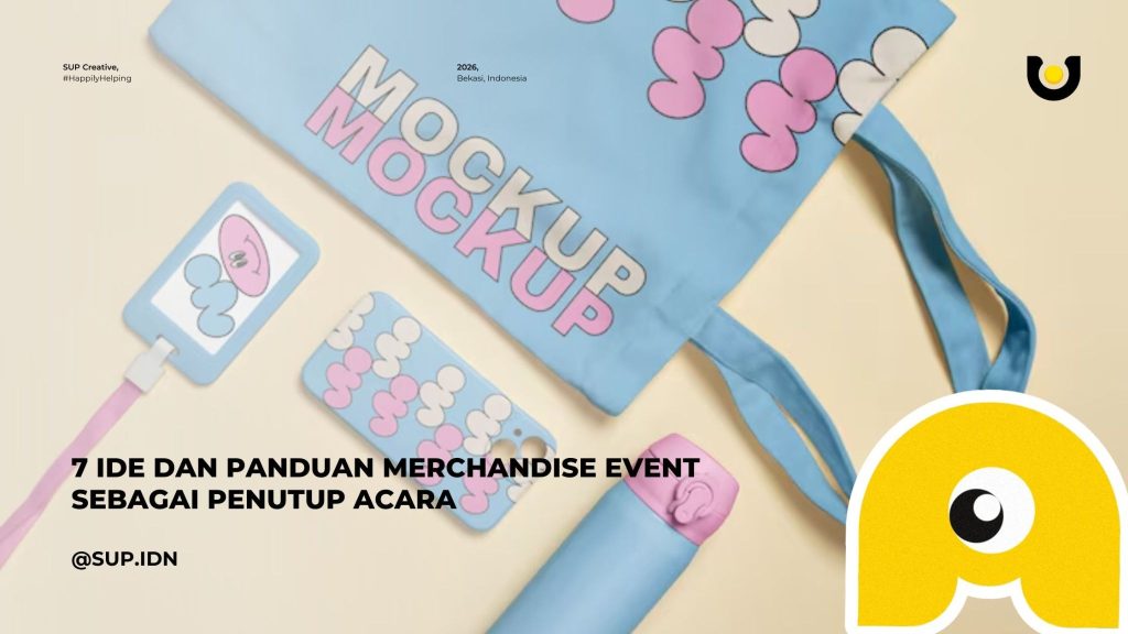 7 Ide dan Panduan Merchandise Event sebagai Penutup Acara