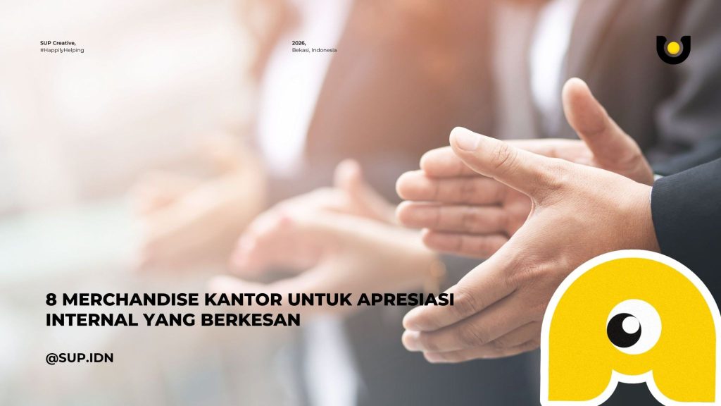 8 Merchandise Kantor untuk Apresiasi Internal yang Berkesan & Tidak Canggung