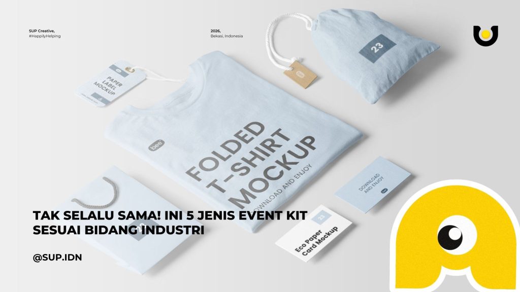 Tak Selalu Sama! Ini 5 Jenis Event Kit Sesuai Bidang Industri