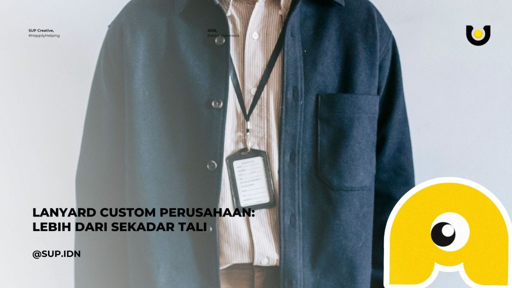 Lanyard Custom Perusahaan: Lebih dari Sekadar Tali, Ini Fungsi Branding yang Sering Terlewat
