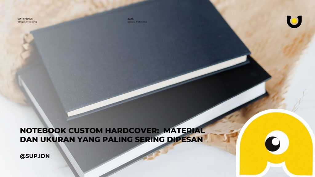Notebook Custom Hardcover: Pilihan Material dan Ukuran yang Paling Sering Dipesan Perusahaan