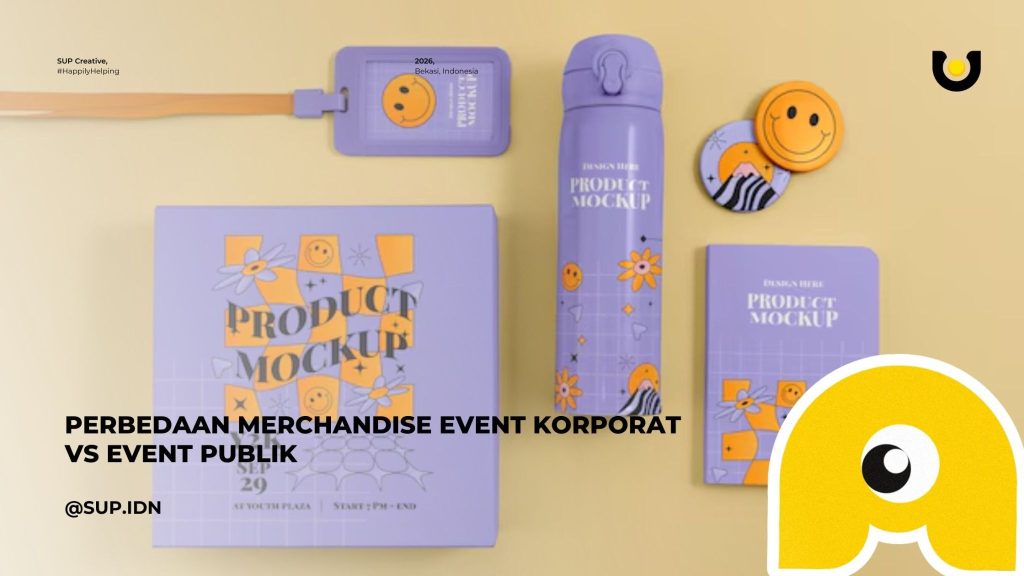 Perbedaan Merchandise Event Korporat vs Event Publik: Pendekatan yang Berbeda, Hasil yang Lebih Tepat