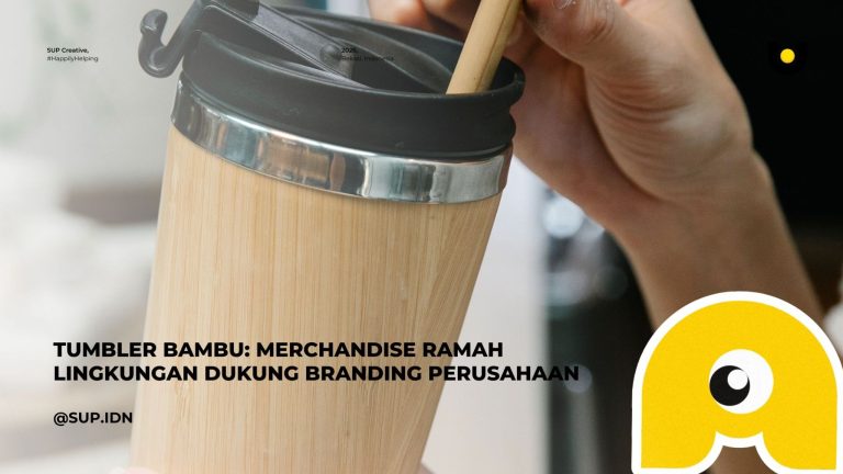Tumbler Bambu: Merchandise Ramah Lingkungan untuk Mendukung Branding Perusahaan