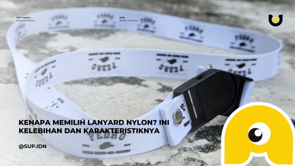 Kenapa Memilih Lanyard Nylon? Ini Kelebihan dan Karakteristiknya