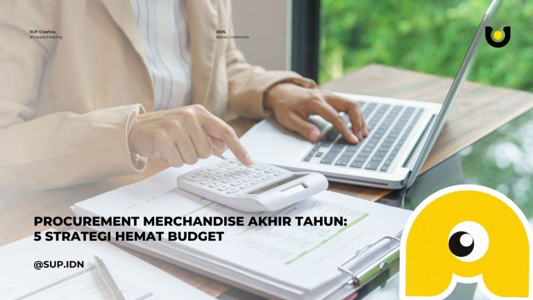 Procurement Merchandise Akhir Tahun: 5 Strategi Hemat Budget Sebelum Anggaran Tutup