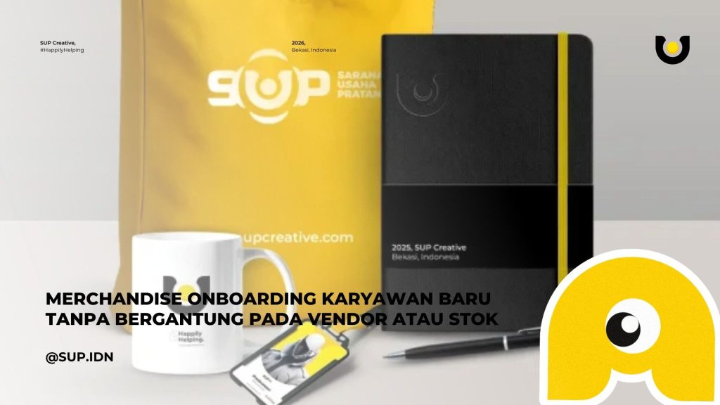 6 Cara HRD Pilih Merchandise Onboarding Karyawan Baru Tanpa Bergantung pada Vendor atau Stok