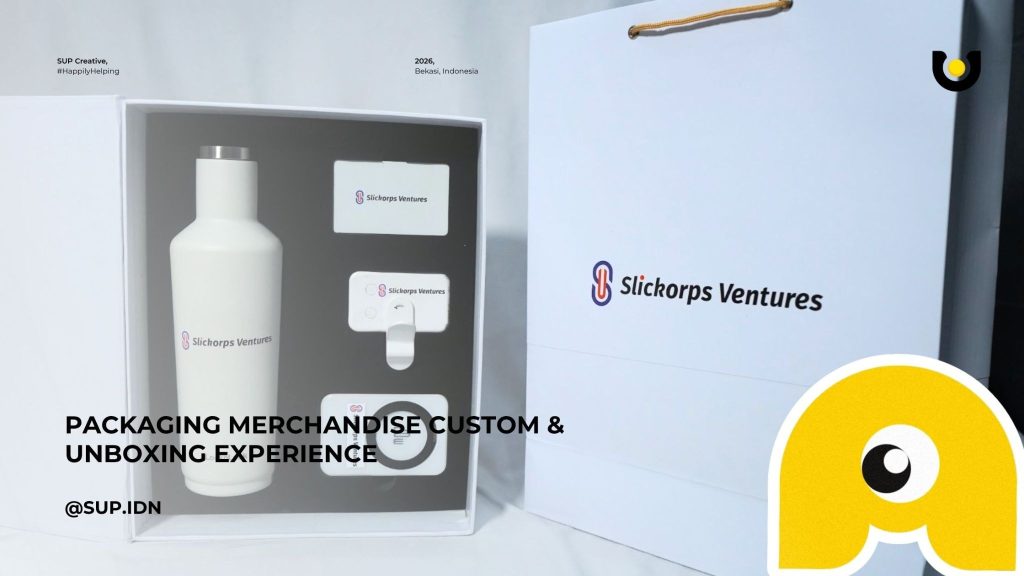 Packaging Merchandise Custom: Kenapa Unboxing Experience Juga Bagian dari Branding?