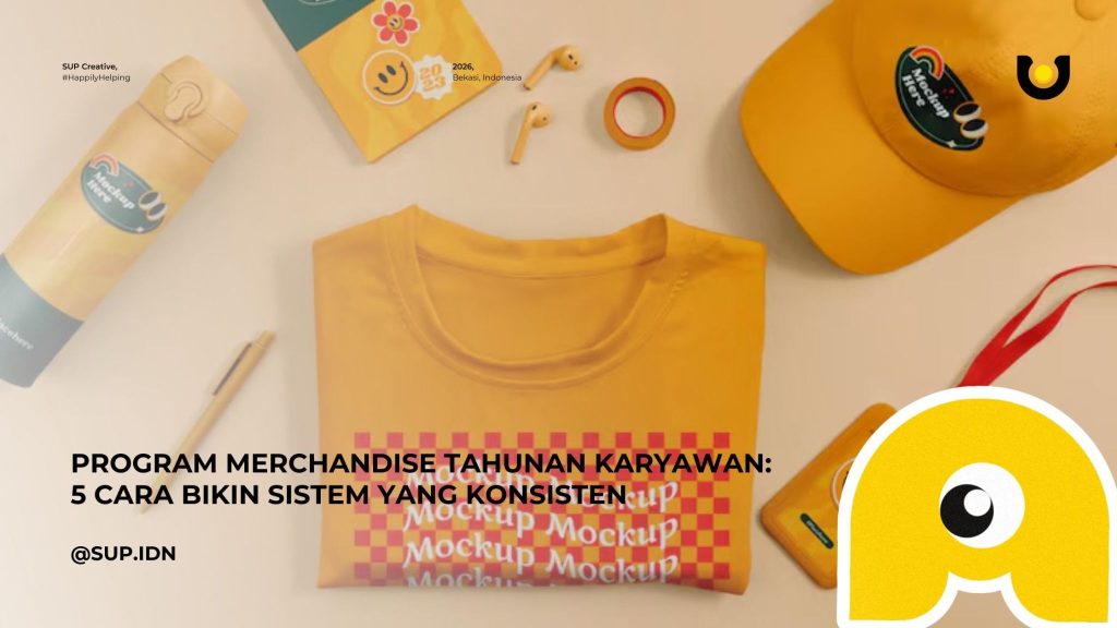 Program Merchandise Tahunan Karyawan: 6 Cara Bikin Sistem yang Konsisten & Berkesan