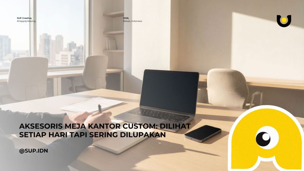 Aksesoris Meja Kantor Custom: Merchandise yang Dilihat Setiap Hari tapi Sering Dilupakan