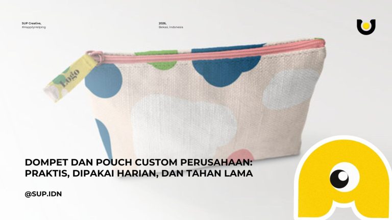 Dompet dan Pouch Custom Perusahaan: Merchandise Praktis, Dipakai Harian, dan Tahan Lama