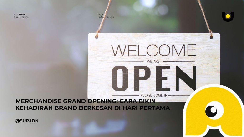 Merchandise Grand Opening: Cara Bikin Kehadiran Brand Berkesan di Hari Pertama